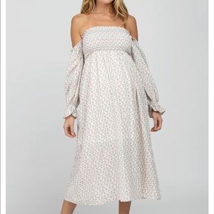 Pink Blush Maternity Dress